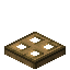 Oak Trapdoor